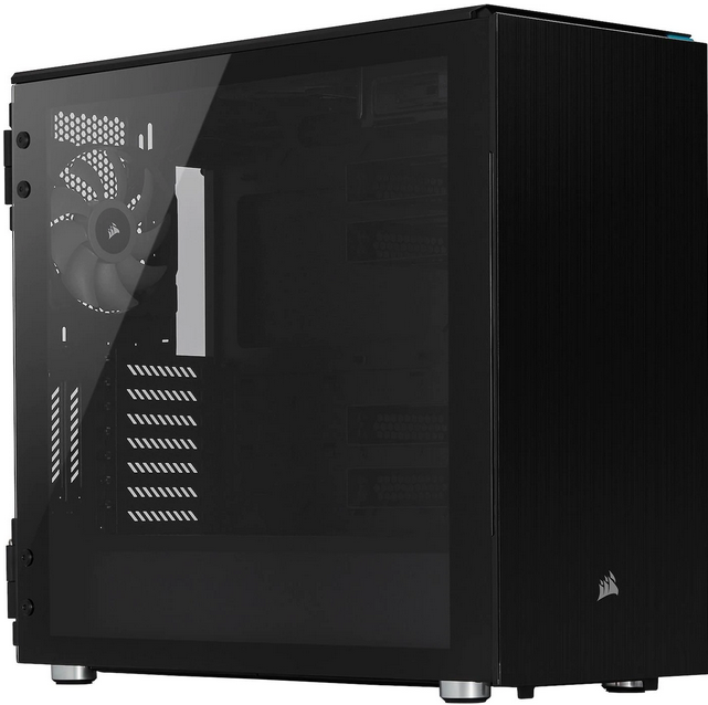 Corsair Noir + vitre latérale